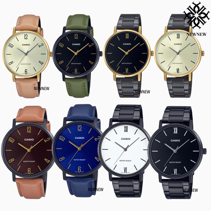 CASIO ของแท้ประกันศูนย์ 1ปี LTP-VT01GB-1B LTP-VT01GL-9B2 LTP-VT01BL-3B MTP-VT01BL-1B MTP-VT01B-2B