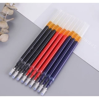 ไส้ปากกา แบบกด ไส้หมึก หัว0.5มม. หมึกเยอะพิเศษ อย่างดี [ราคาต่อแท่ง] มี3สีให้เลือก Refill ไส้ปากกาเจล