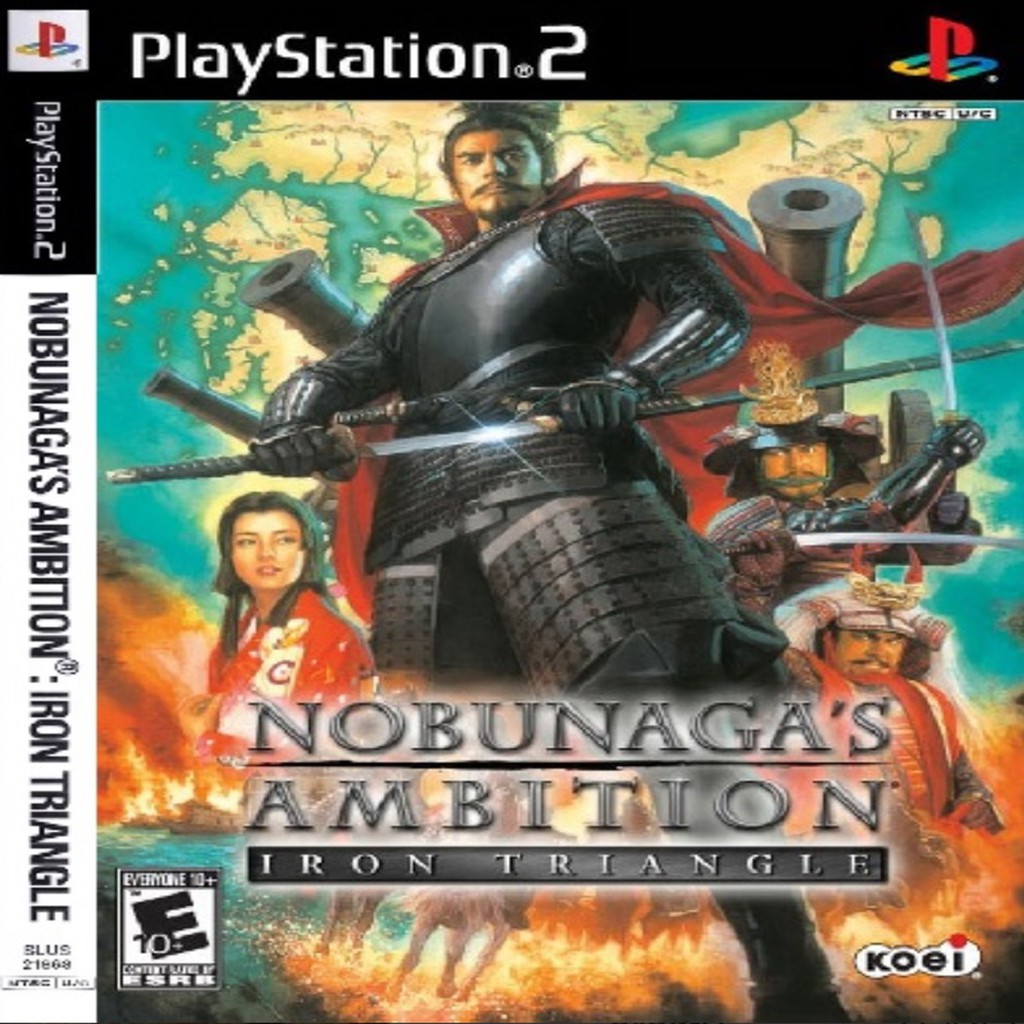 Nobunaga's Ambition - Iron Triangle [USA] [PS2DVD]