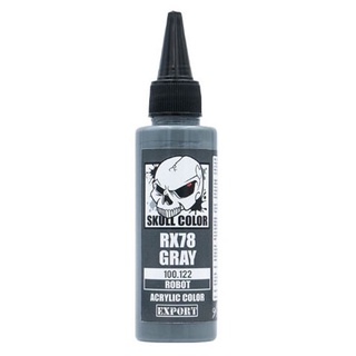 Skull Color 100.122 RX78 Gray 60 ml [Robot] 8853100904028 (สี)