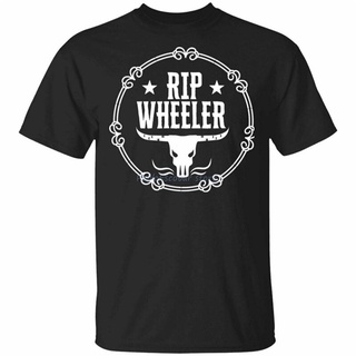 เสื้อยืด ผ้าฝ้าย พิมพ์ลาย Rip Wheeler สไตล์ฮาราจูกุ เรโทร เหมาะกับของขวัญ แฟชั่นฤดูร้อน สําหรับผู้ชายS-5XL