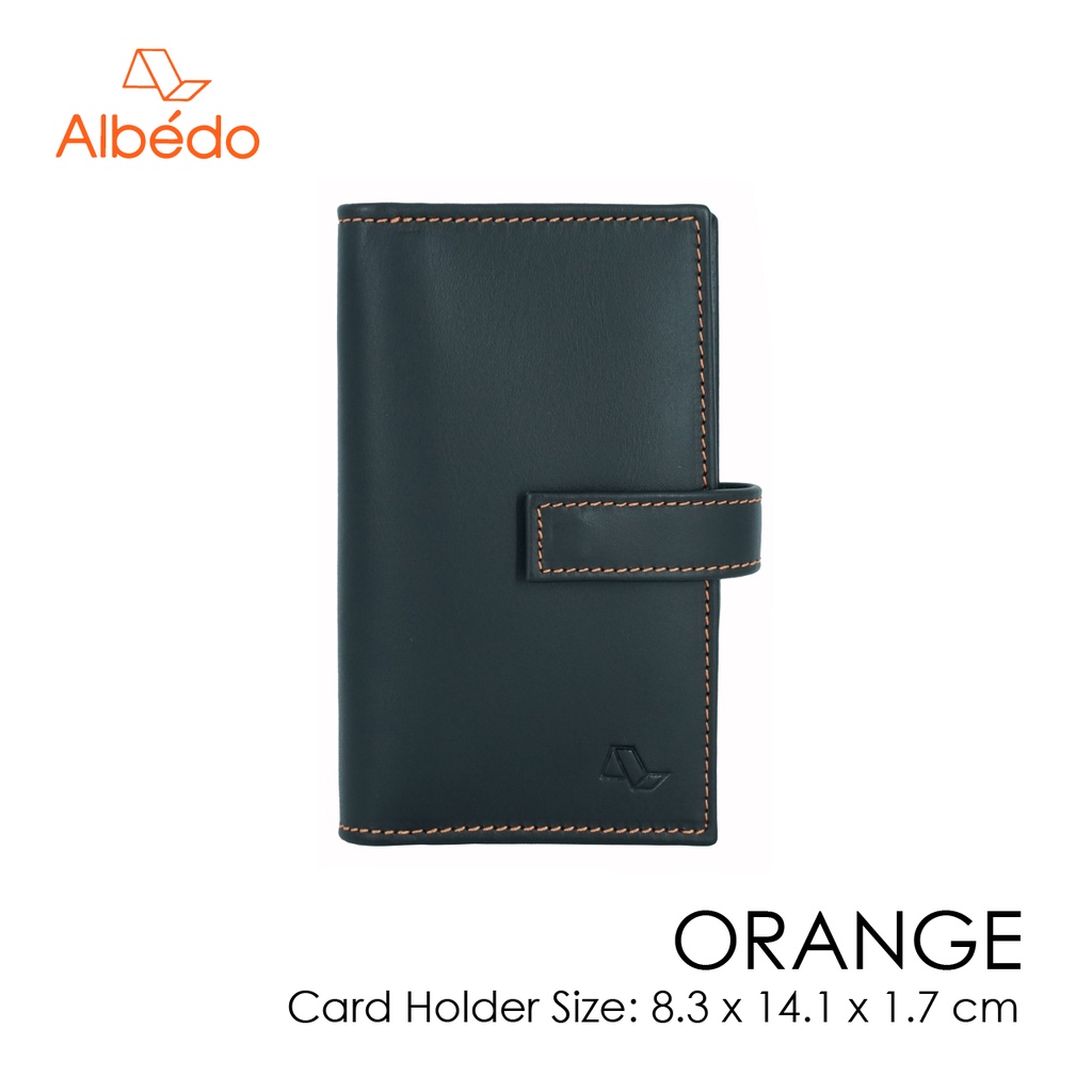 [Albedo] ORANGE CADR HOLDER กระเป๋าใส่บัตร/ที่ใส่บัตร/ซองใส่บัตร/กระเป๋าเก็บบัตร รุ่น ORANGE - OR05599