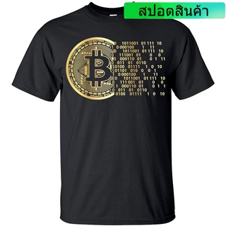 เสื้อยืด พิมพ์ลายสกุลเงิน Bitcoin Crypto เทรนด์ยอดนิยม สําหรับผู้ชาย