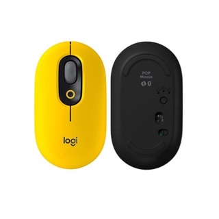 logitech  POP New 2022 เมาส์ไร้สายพร้อมอิโมจิปรับเเต่งได้