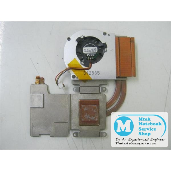 พัดลมและฮีทซิงค์ระบายความร้อนโน้ตบุ๊ค Asus S5200N, S5N - 13-N8V10M160, HY45J-05SHAP001 Cooling Heats