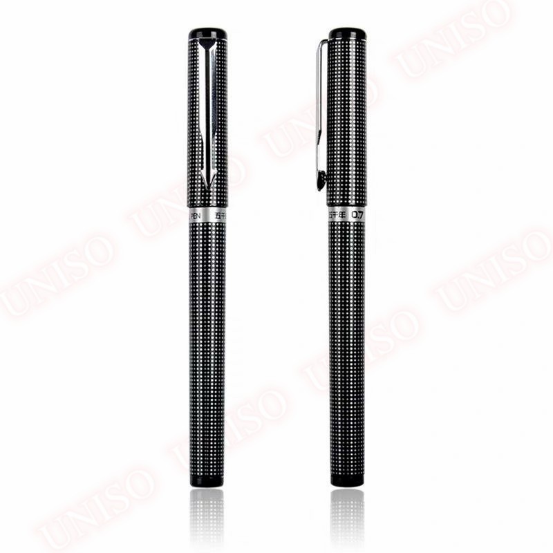ปากกาเจล ขนาดเส้น 0.7mm หมึกสีน้ำเงิน รุ่นW-377 แบบมีปลอกจับสบายมือ(ราคาต่อด้าม) #เครื่องเขียน#ปากกาเจล