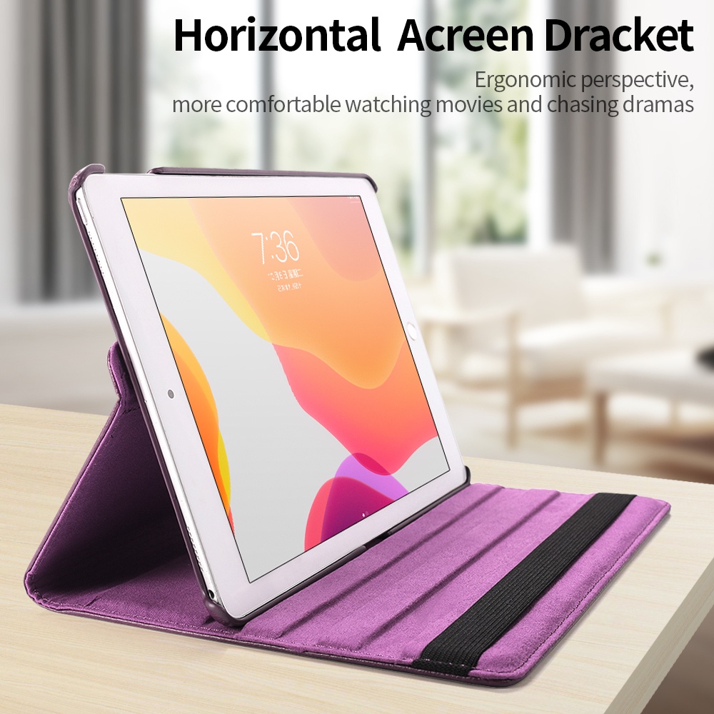 เคสสำหรับ iPad10.2 Gen7 Gen8 Gen9 /Pro10.5 / Air3 /สำหรับ iPad Case 10.2 Gen7 Gen8 Gen9 หมุนแนวตั้งแนวนอน