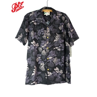 เสื้อฮาวาย PARADISE FOUND OHIA BLACK