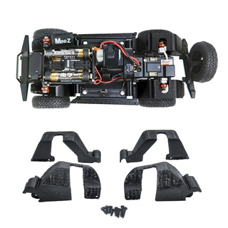 บังโคลนหน้า หลัง พลาสติก สําหรับอัพเกรดรถบังคับ Kyosho Mini-Z 4x4 1/24 Jeep Wrangler Unlimited Rubicon