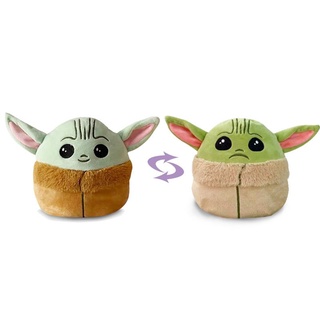 ตุ๊กตายัดนุ่น Yoda แบบพลิกกลับได้ สองด้าน ของเล่นสําหรับเด็ก