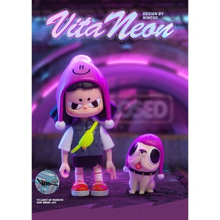 (พร้อมส่ง) POPMART x NINEGO - Vita Neon