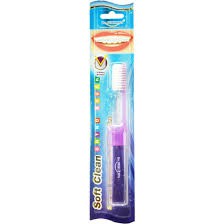 แปรงจัดฟัน Dr.phillips soft clean ortho brush  แบบพกพา
