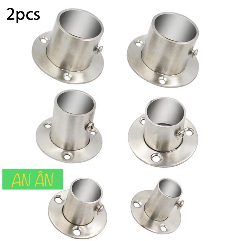 2 BOWLS " ROUND" Stainless Steel ROUND BARS