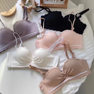 พร้อมส่ง ถูกที่สุด !! ชุดชั้นใน Soft Bra เวอร์ชั่นเกาหลีใหม่ของชุดชั้นในไร้รอยต่อ