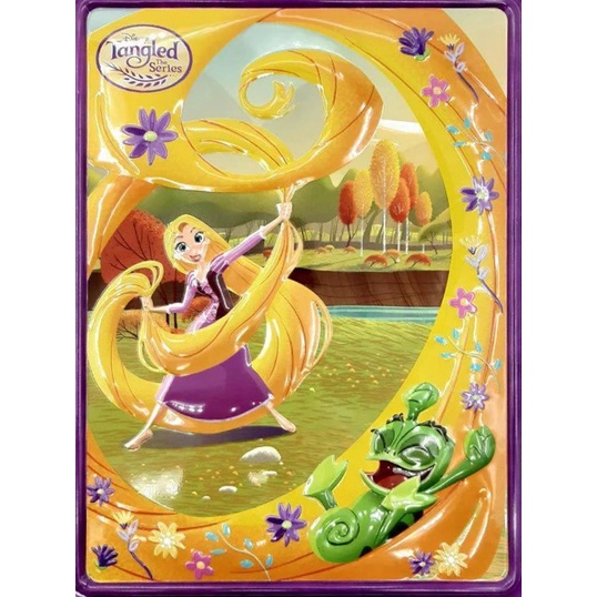 Disney Tangled The Series: Activity Tin Box หนังสือกิจกกรรมเด็ก กล่องเหล็ก เจ้าหญิงราพันเซล ภาษาอังก