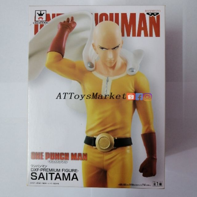 -ของแท้- ฟิกเกอร์ One-Punch Man DXF Saitama Premium