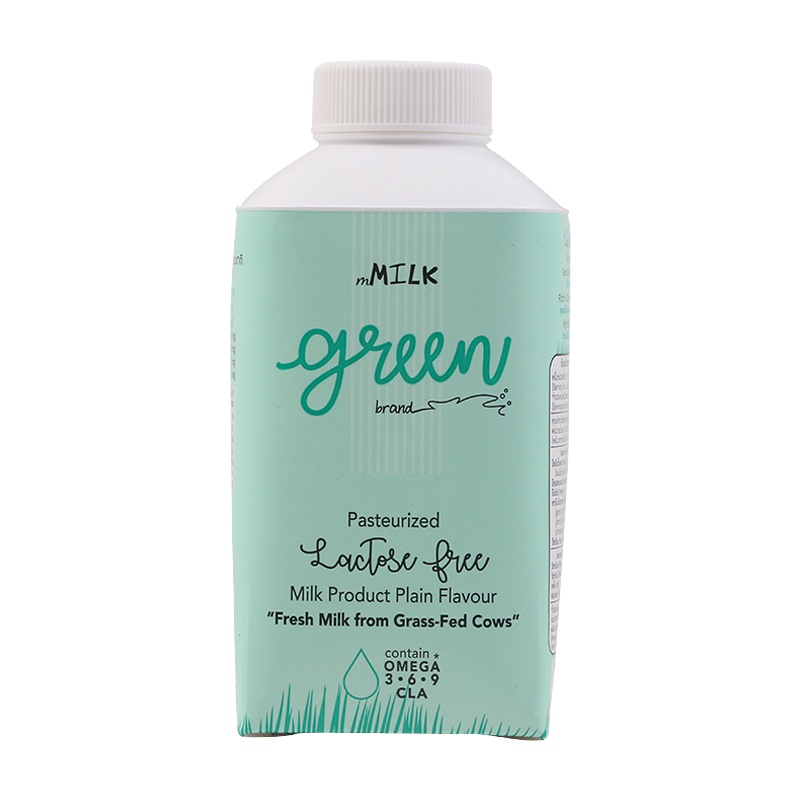 [ Free Delivery ]mMilk Green Pasteurized Lactose Free Milk Box 430ml.Cash on delivery