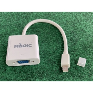 Mini Display Port to VGA Male to Female Adapter สีขาว