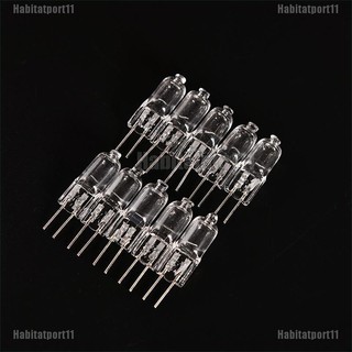 【COD•habi】หลอดไฟฮาโลเจน G4 JC Type 12V 10 ชิ้น