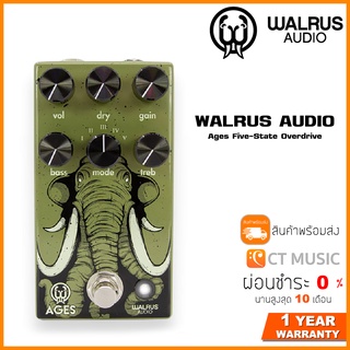 WALRUS AUDIO Ages Five-State Overdrive เอฟเฟคกีตาร์