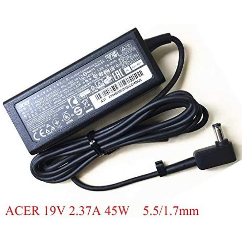 Acer Aspire ES1-311 E1-432G ES1-512 E5-573 ES1-711 ES1-573 V3-575G V3371 S7-391 19V- 2.37A อะแดปเตอร