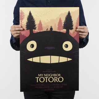 โปสเตอร์ติดผนังลาย My Neighbor Totoro