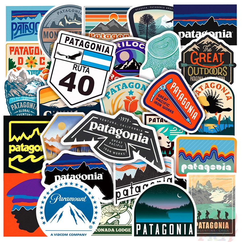 ❉ Patagonia Series 01 สติ๊กเกอร์ ❉ 50Pcs/Set DIY Luggage Laptop Skateboard Decals Doodle สติ๊กเกอร์
