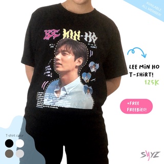 [S-5XL](พร้อมส่ง) เสื้อยืด Lee Min Ho | นักแสดงละคร Kdrama | Actor lee minho | โดย sayzco