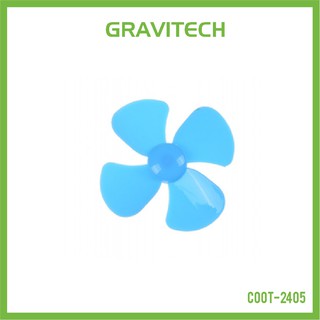 [Gravitechthai]80mm Fan Propeller Blade with 2mm Shaft - Blue