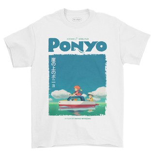 เสื้อยืด Muvisin Ponyo 04 Studio Ghibli สําหรับทุกเพศ