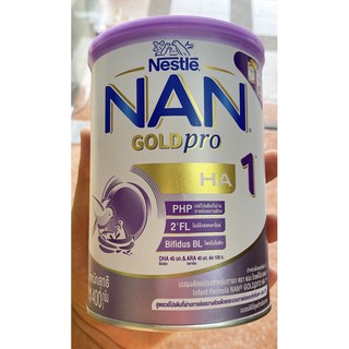 Nestle Nan HA goldpro 1 แนนเอชเอโกลด์โปรสูตร1 400gกรัม แบบกระป๋อง โฉมใหม่