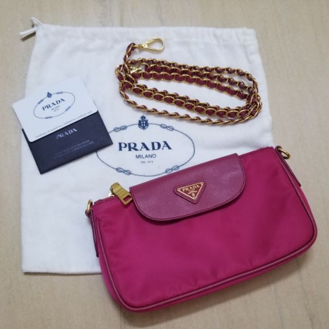 Prada tessuto saffiano