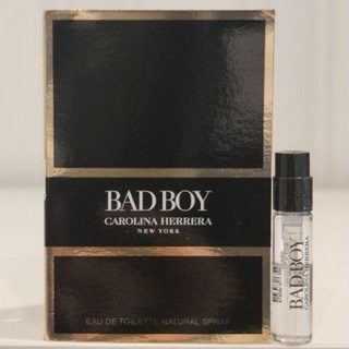 Vial 💢 Carolina Herrera ☁️ Bad Boy EDT 1.5ml น้ำหอมชนิดพกพา น้ำหอมแท้💯