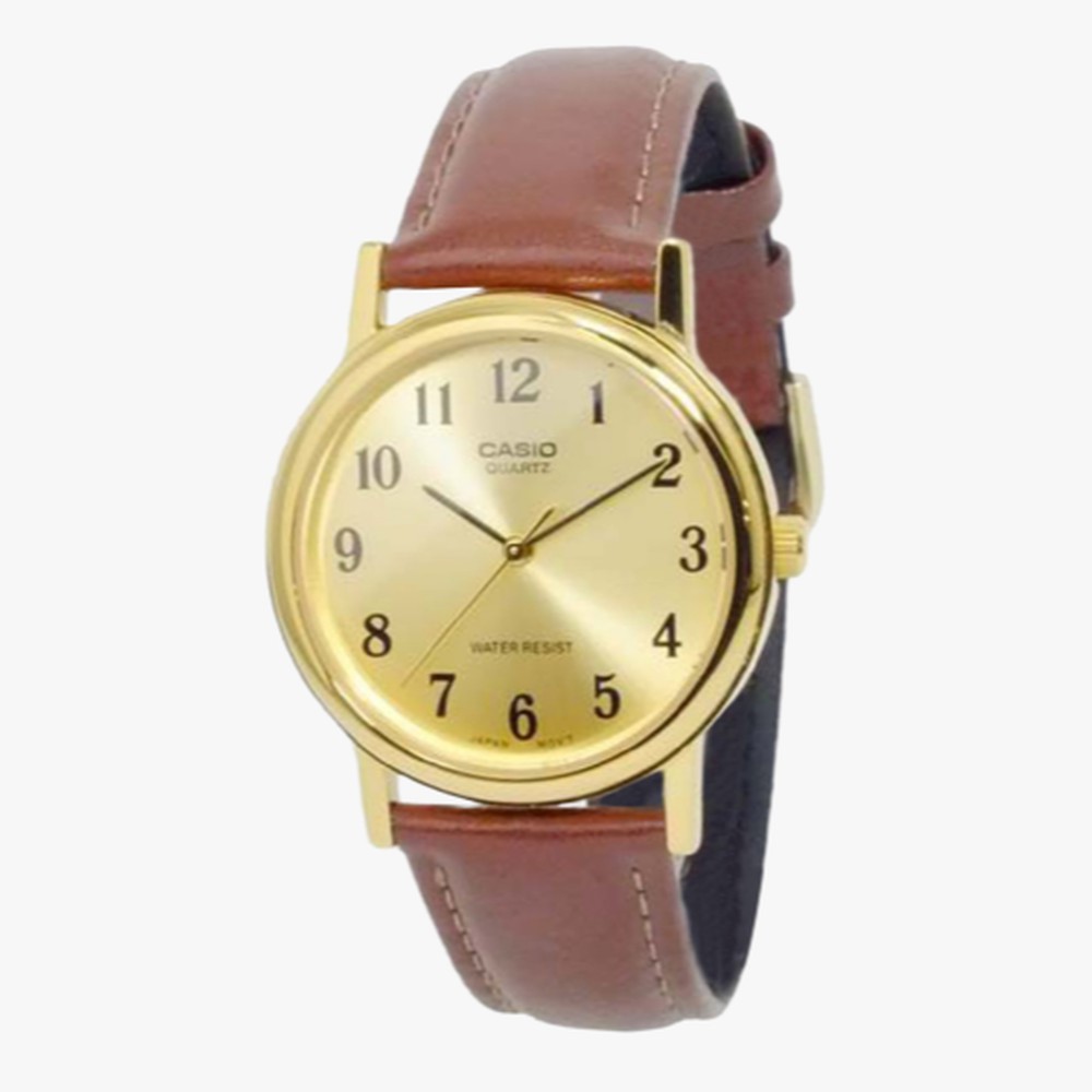 Casio นาฬิกาข้อมือผู้ชาย Casio Standard Brown รุ่น MTP-1095Q-9B1