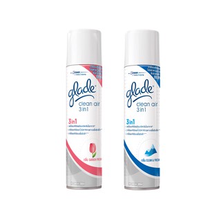 Glade เกลด คลีนแอร์ 3อิน1 300 มล. (เลือกกลิ่นได้)