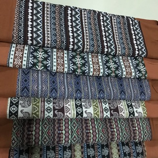 ผ้าซิ่นลายล้านนา Lanna pattern sarong