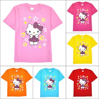 เสื้อยืดเด็ก คิตตี้ แคท Kitty Cat (ราคาถูก คุณภาพดี ส่งเร็ว)