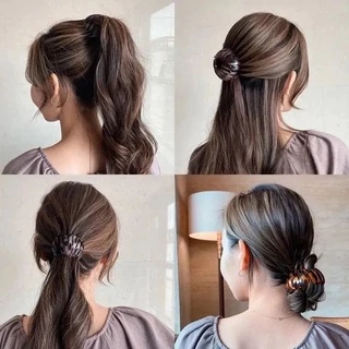 ใหม่ กิ๊บติดผมหางม้า รังนก เครื่องประดับผมหางม้า แฟชั่นสําหรับผู้หญิง