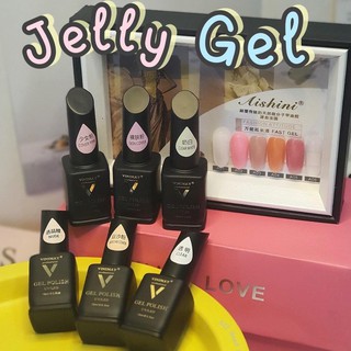 สีเจลทาเล็บ Jelly gel vinimay ของแท้ 100% ขนาด 15ml