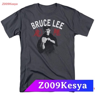 Z009Kesya เสื้อยืดสีพื้นผู้ชาย Bruce Lee Mens Ready T-Shirt Charcoal discount Bruce Lee,บรูซลี