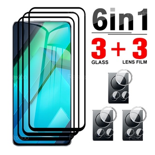 6in1 Full Cover For Infinix Note 12 VIP 12 Tempered Glass For Infinix note 11 pro 11s 11i Phone Screen Protector Camera Len Film