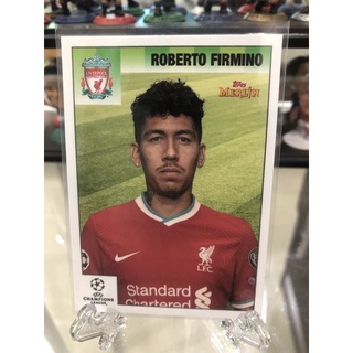 2021 Topps Merlin Heritage 95 UEFA Champions League Soccer Liverpool