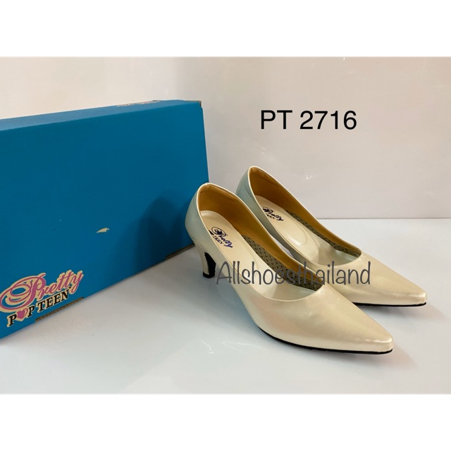 รองเท้าคัชชู Popteen no. Pt 2716 แฟชั่น  วัยทำงาน