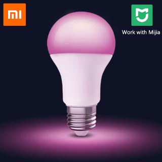 Xiaomi MIjia Philips หลอดไฟอัจฉริยะ LED Wifi RGB E27 1600 ล้านสี ควบคุมผ่านแอปพลิเคชัน ไร้สาย โคมไฟบ้านอัจฉริยะ