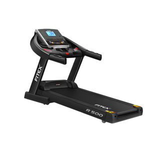 [โค้ดช้อปปี้ CCB2JUN500] ลู่วิ่งไฟฟ้า R500 4.5 แรงม้า ลู่วิ่ง FITEX สายพาน 48 cm Zwift ความชันไฟฟ้า18 ระดับ โช๊คคู่ใหญ