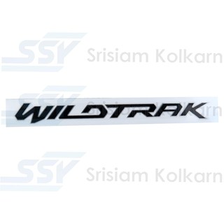 OEM สติกเกอร์ฝาท้าย RANGER/12 รง. "WILDTRAK"เข้ม