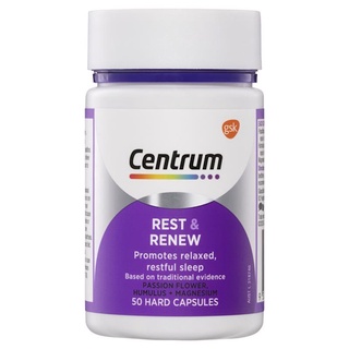 Centrum Rest &amp; Renew 50 Capsules (โปรดระวังสินค้าเลียนแบบ)
