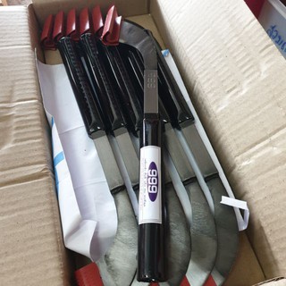 มีดกรีดยาง มาเลย์ 999 ร่อง 65และ75 องศา (ด้ามสีดำ)มีดคุณภาพด…