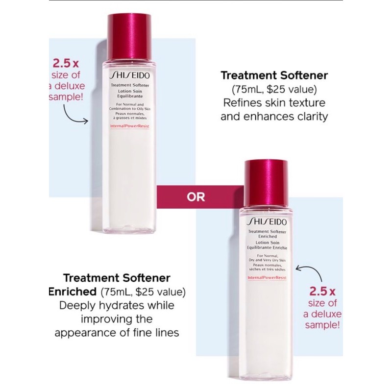 Shiseido Treatment Softener Lotion 75ml. | Shopee Thailand