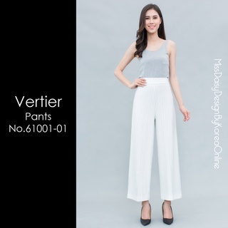 Vertier กางเกงขาบาน No.61001 ผ้า Cotton + Spandex